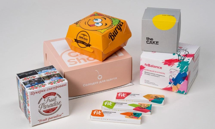 artistic designed food boxes giving food packaging ideas