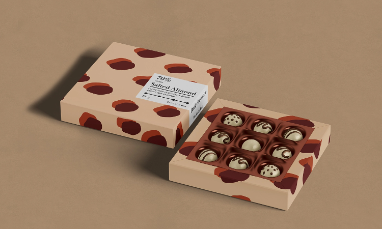 customization for chocolate packaging